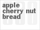 recipe for apple-cherry-nut bread