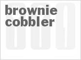 recipe for brownie cobbler