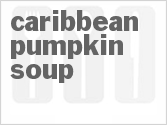 recipe for caribbean pumpkin soup