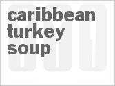 recipe for caribbean turkey soup