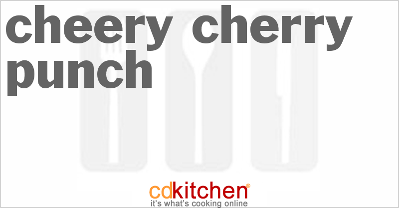 Cheery Cherry Punch - CDKitchen.com