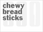 recipe for chewy bread sticks
