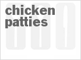recipe for chicken patties