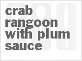 recipe for crab rangoon with plum sauce