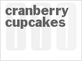 recipe for cranberry cupcakes