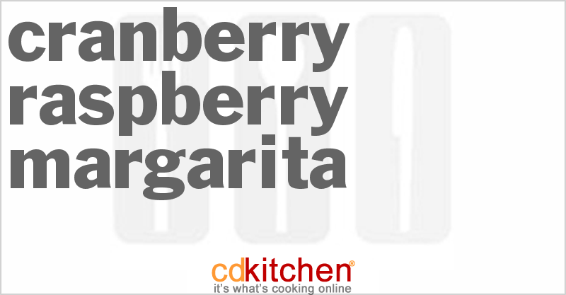 Cranberry-Raspberry Margarita - CDKitchen.com