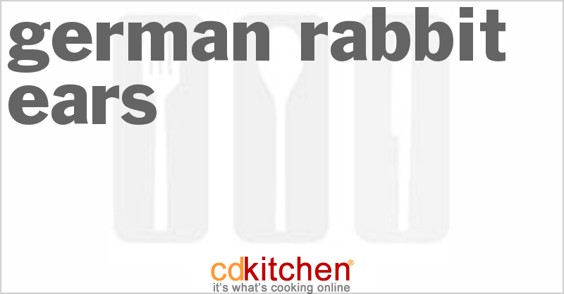 German Rabbit Ears - CDKitchen.com