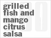 recipe for grilled fish and mango citrus salsa