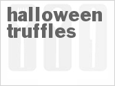recipe for halloween truffles