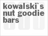 recipe for kowalski's nut goodie bars