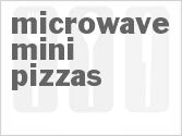 recipe for microwave mini pizzas