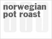 recipe for norwegian pot roast