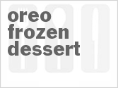 recipe for oreo frozen dessert