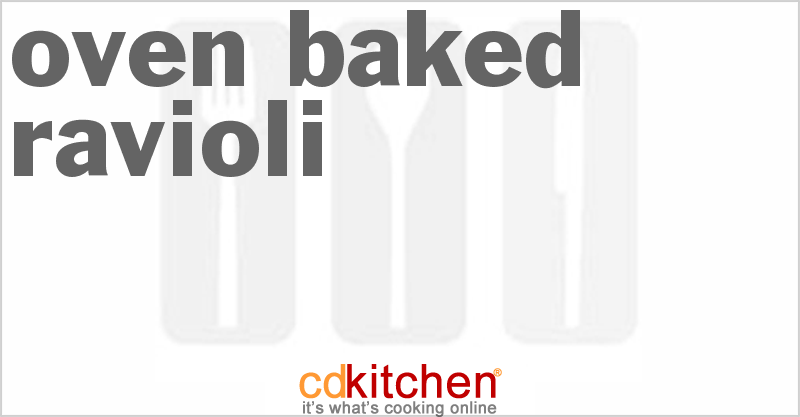 Oven-Baked Ravioli - CDKitchen.com