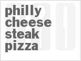 recipe for philly cheese steak pizza