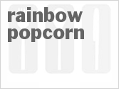 recipe for rainbow popcorn