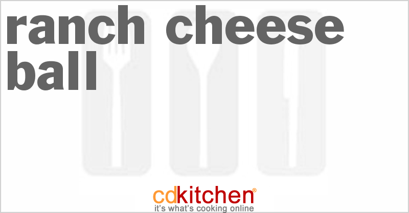Ranch Cheese Ball - CDKitchen.com