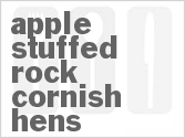 recipe for slow cooker apple stuffed rock cornish hens