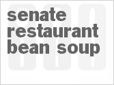 recipe for senate restaurant bean soup