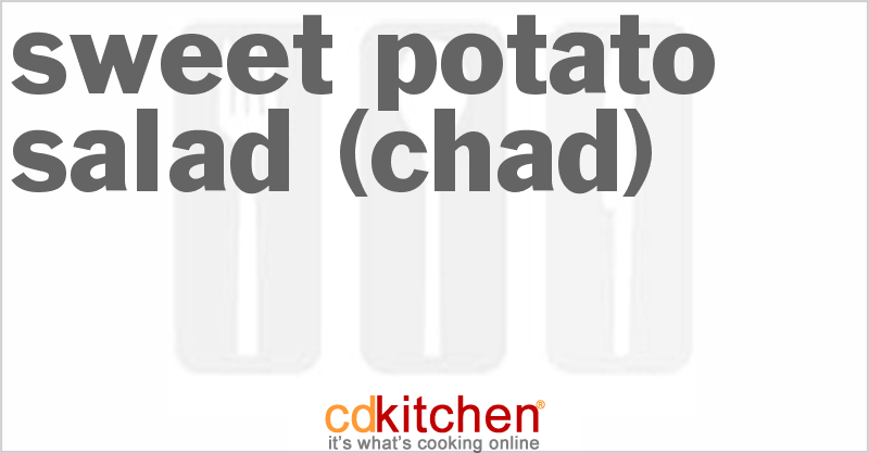 Sweet Potato Salad (Chad) - CDKitchen.com