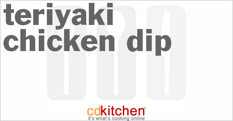 Teriyaki Chicken Dip - CDKitchen.com