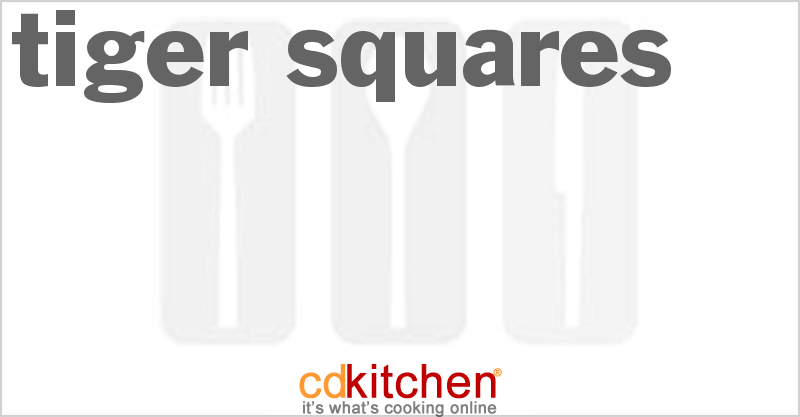 Tiger Squares - CDKitchen.com