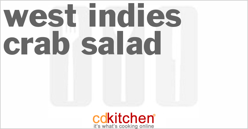 West Indies Crab Salad - CDKitchen.com