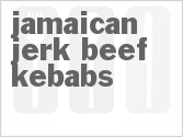 Jamaican Jerk Beef Kebabs