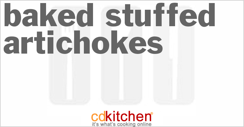 Baked Stuffed Artichokes - CDKitchen.com
