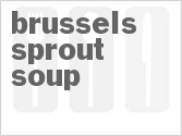 recipe for brussels sprout soup
