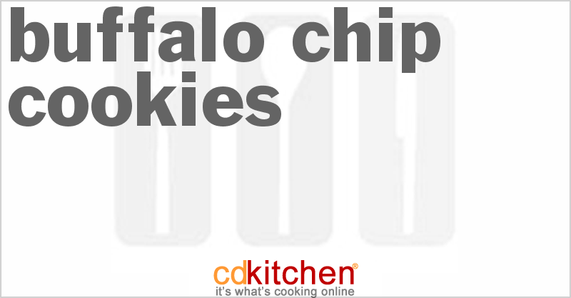 Buffalo Chip Cookies - CDKitchen.com