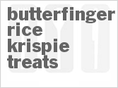 Butterfinger Rice Krispie Treats image