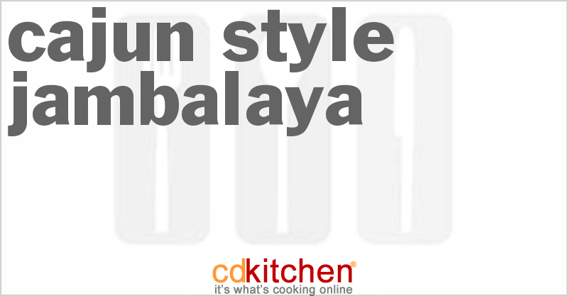 Cajun-Style Jambalaya - CDKitchen.com