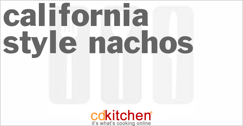 California Style Nachos - CDKitchen.com