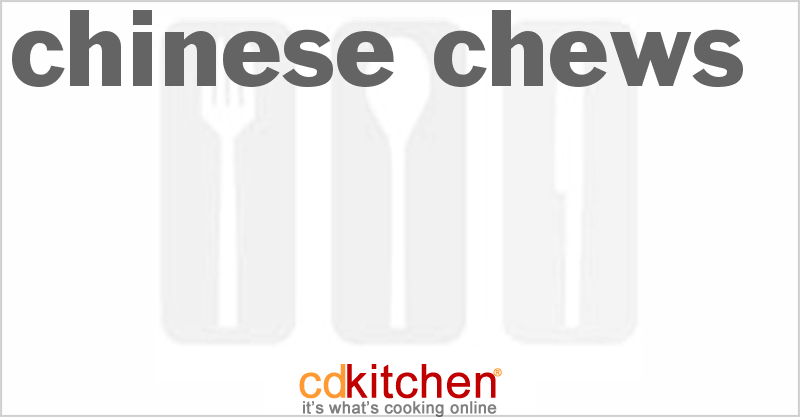 Chinese Chews - CDKitchen.com