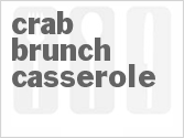 recipe for crab brunch casserole