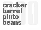 recipe for cracker barrel pinto beans