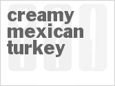 recipe for creamy mexican turkey