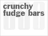 recipe for crunchy fudge bars
