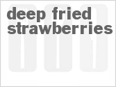 recipe for deep fried strawberries