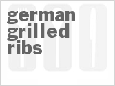 recipe for german grilled ribs