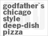recipe for godfather's chicago-style deep-dish pizza