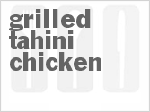 recipe for grilled tahini chicken