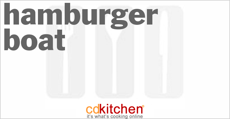 Hamburger Boat - CDKitchen.com