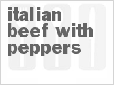 recipe for italian beef with peppers