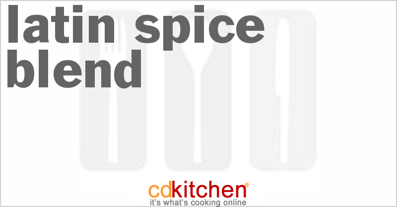 Latin Spice Blend - CDKitchen.com