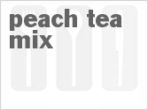 recipe for peach tea mix