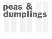 recipe for peas & dumplings
