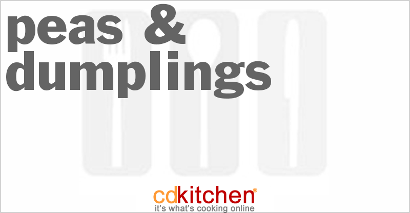 Peas & Dumplings - CDKitchen.com