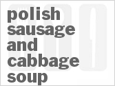 recipe for polish sausage and cabbage soup